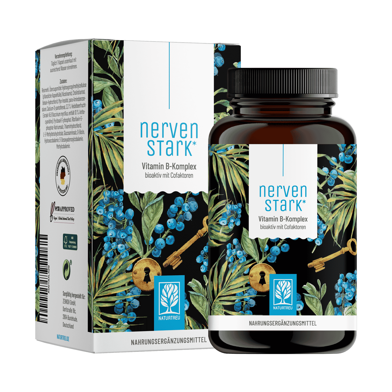 Nervenstark Bioaktiver Vitamin B Komplex Kapseln Real Life