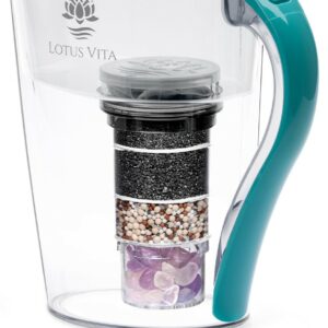 LOTUS VITA NATURA PLUS Filterkanne FAMILY 1,7L Edelsteine-Zusatzfach